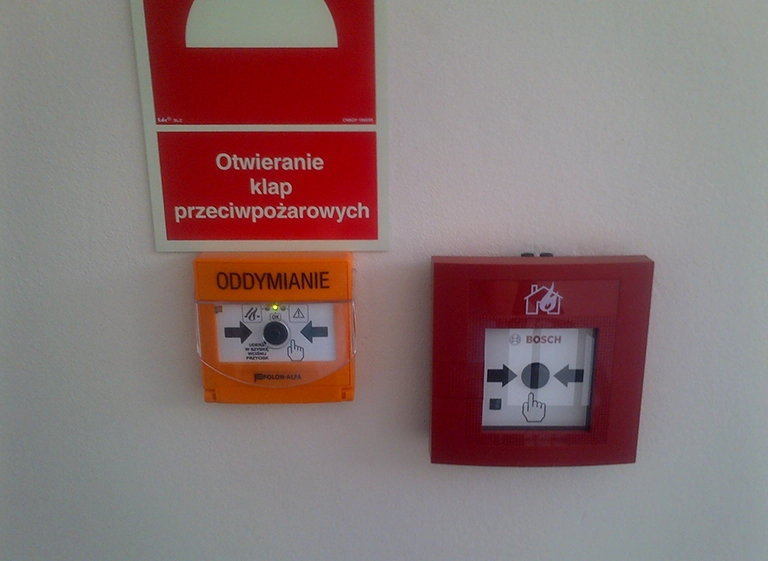 system sygnalizacji alarmu pożarowego